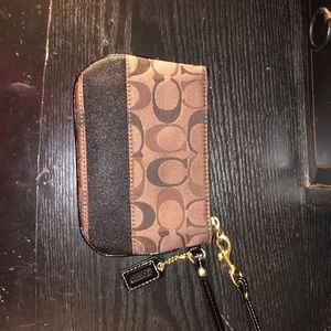 Coach wristlet
